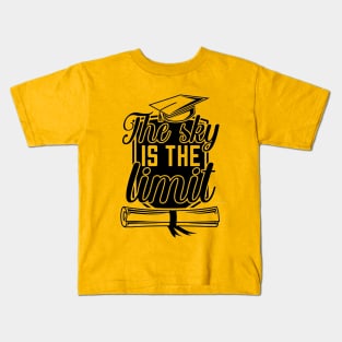 Graduation Class 2023 Sky is the Limit Kids T-Shirt